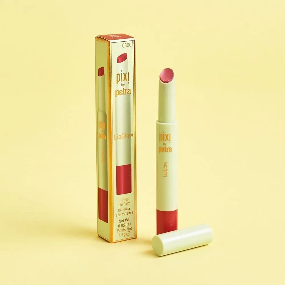 3/$20💘 Pixi by Petra LipGlow Tinted Lip Balm in Ruby